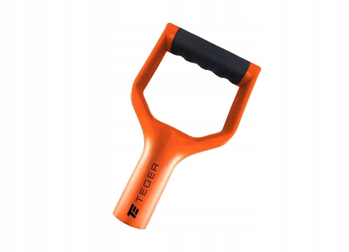 Ergonomische handgreep voor tuingereedschap - oranje/zwart, Ø32mm