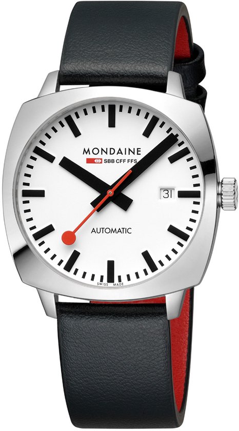 Mondaine MSL.3961B.LBV Cushion Automatic Horloge