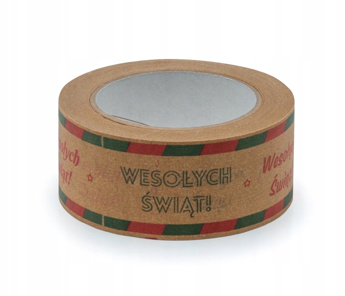 Kerst Inpak Plakband 'Fijne Feestdagen' 48mm x 50m