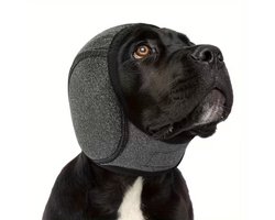 Verstelbare Oorbeschermer Gehoorbescherming Grijs – Maat S – Geluiddempende Oorkappen voor Huisdieren & Gevoelige Omgeving