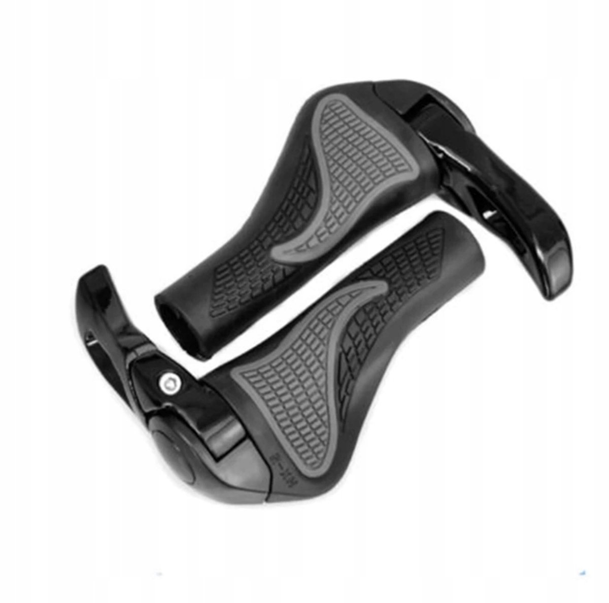 Ergonomische Fietsstuurgrepen met Horns - Merkloos