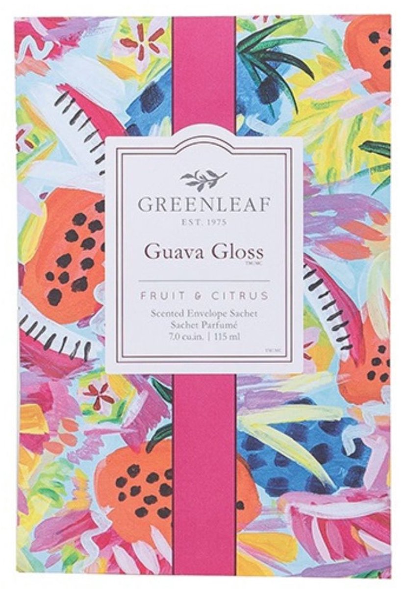 Greenleaf geurzakje Guava Gloss 4 stuks