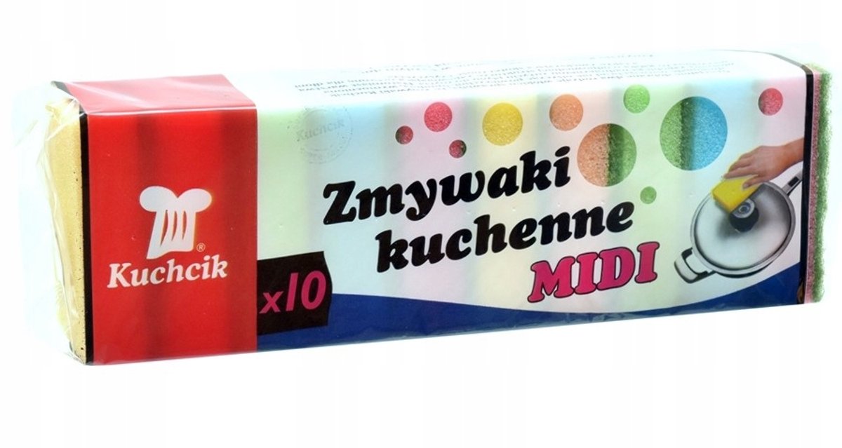 Kuchcik Midi Schuurponsjes - 10 st