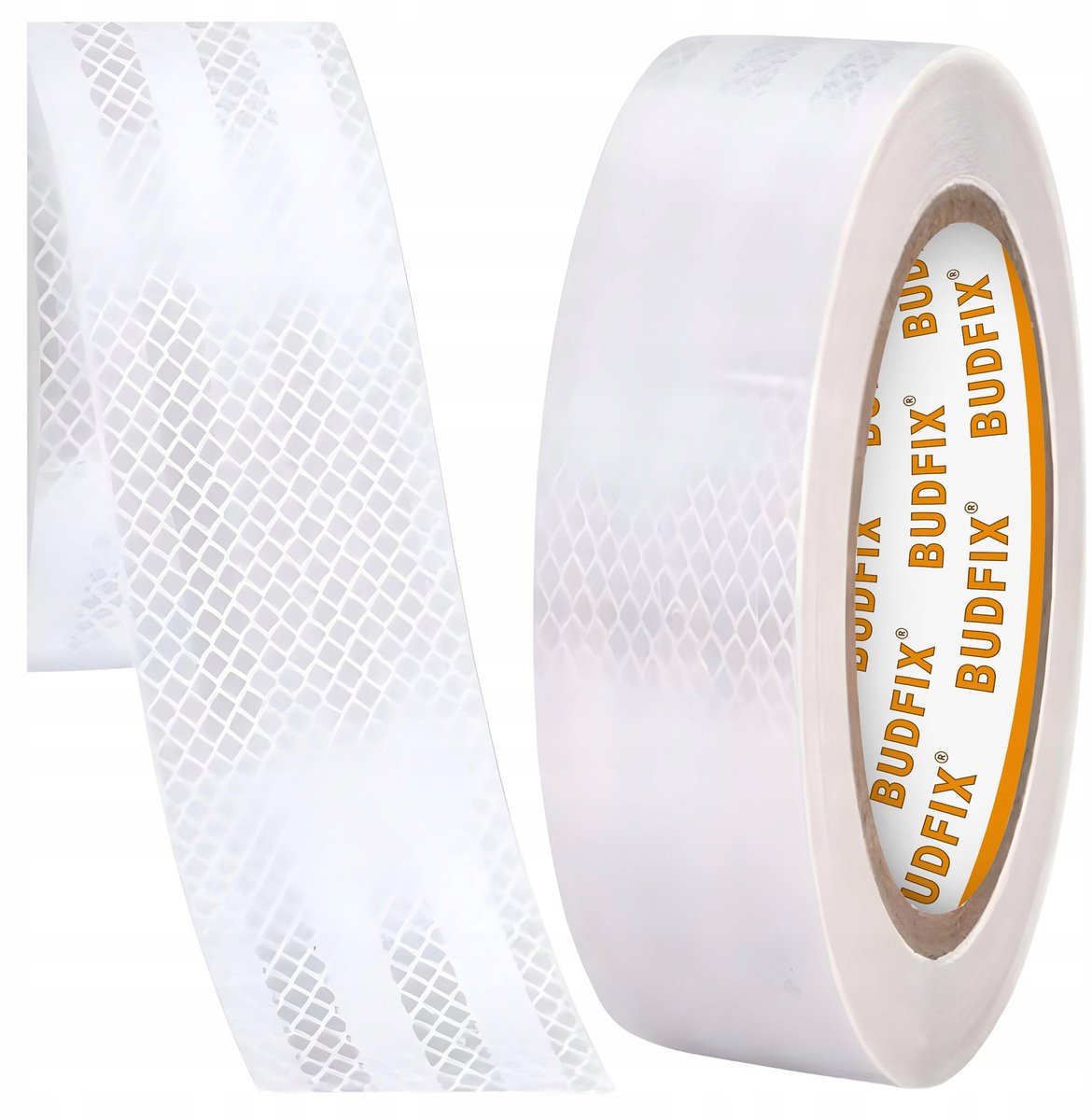 Zelfklevende Reflecterende Tape Wit 100mm x 5m - Veiligheid & Zichtbaarheid