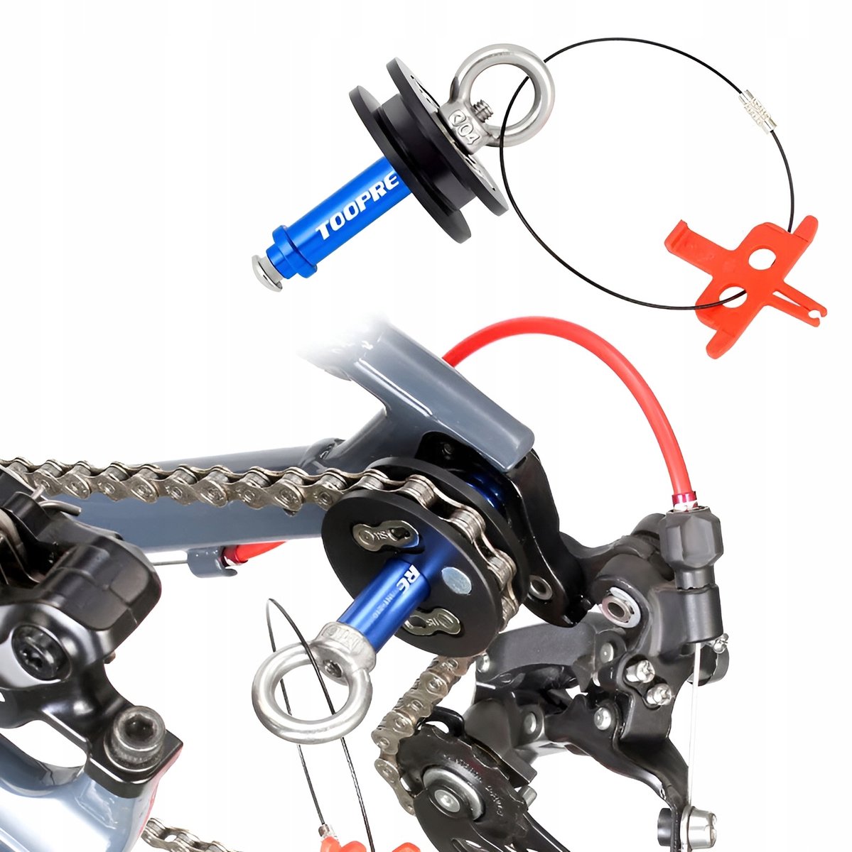 Toopre Kettinghouder voor Fietsreparatie en Onderhoud