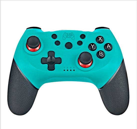 Draadloze Controller Geschikt voor de Nintendo Switch, Nintendo Switch OLED & Nintendo Switch 2 | Blauw & Zwart