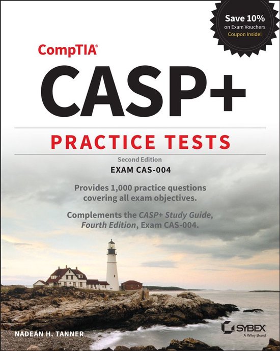 CASP+ CompTIA Advanced Security Practitioner Practice Tests - cover