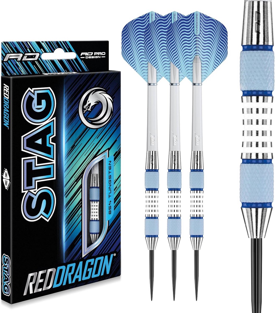 Tungsten Darts 21g tot 30g met Flights en Stems