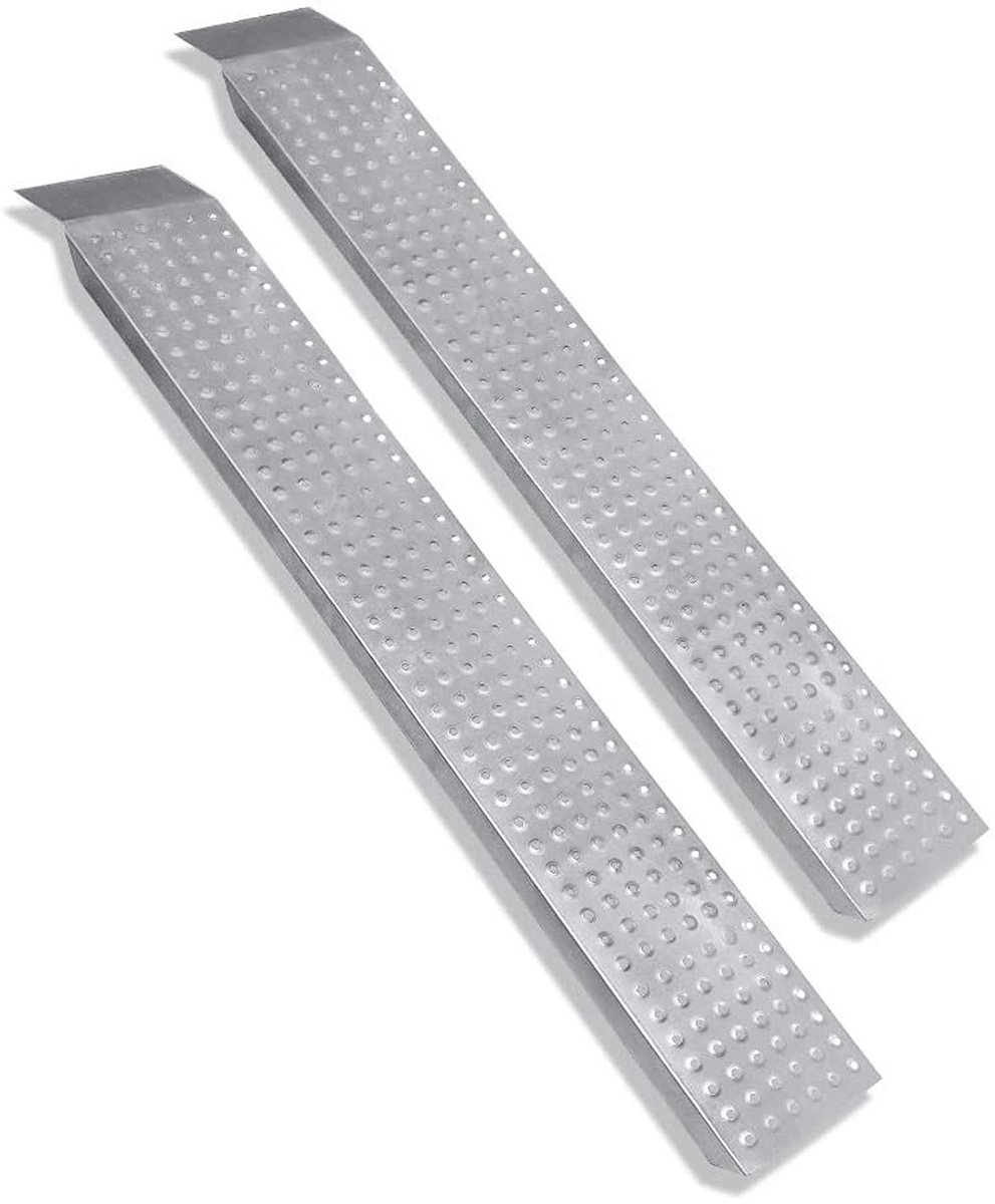 Antislip Laadbrug Oprijplaat 160x22,5x4,5cm - Draagbare Oprijplaten voor Auto en Motorfiets - Max. Draagvermogen 400KG per Paar