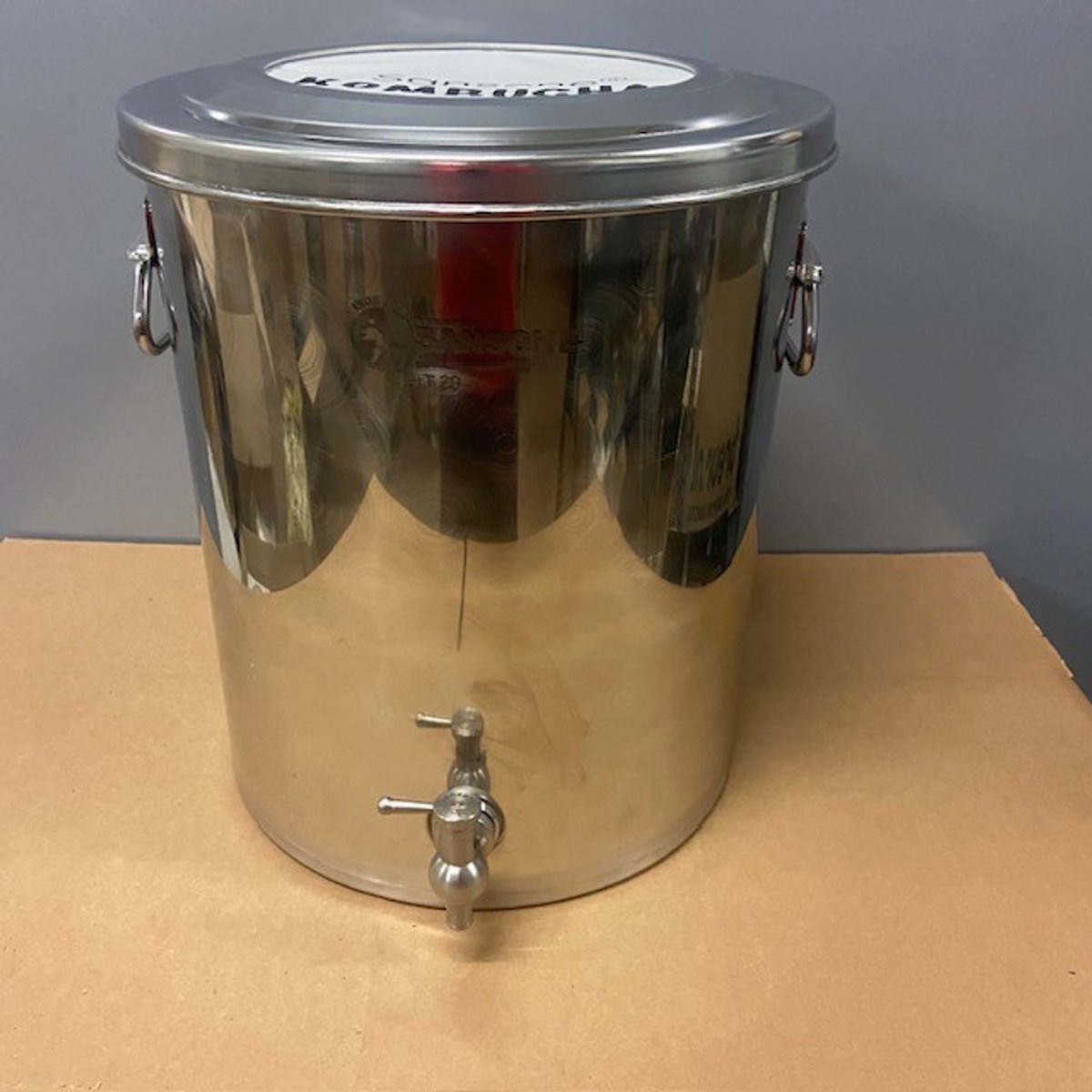Kombucha vat van 20 liter Sansone (RVS) - Kombuchavat - Kombucha - Sansone