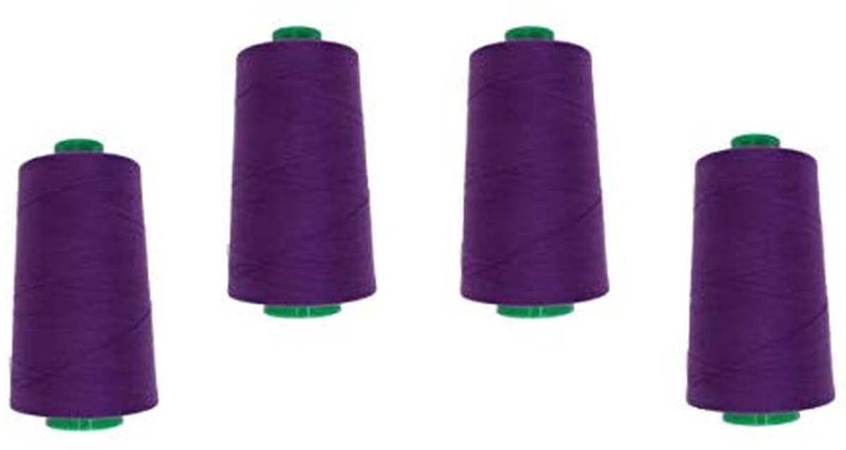 4 Kegels Overlockgaren 5000 Meter - Dikte 120 - Paars
