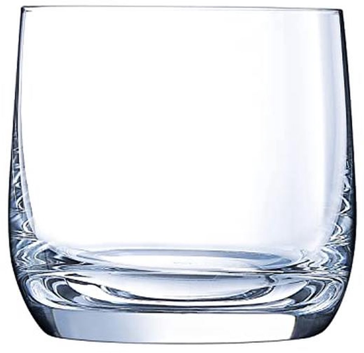 Whiskyglazen Set van 6 - 370 ml Kristalglas met Tijdloos Design