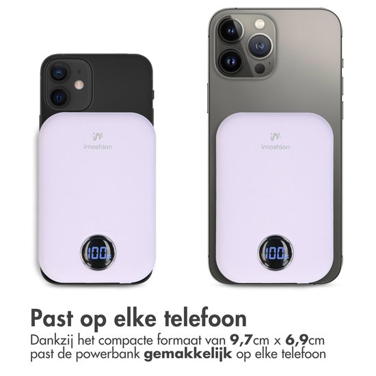 Flintronic Magnetische Powerbank 10.000 MAh – 22,5W Sneladen + Inklapbare Standaard Voor IPhone 17/16/15/14/13/12
