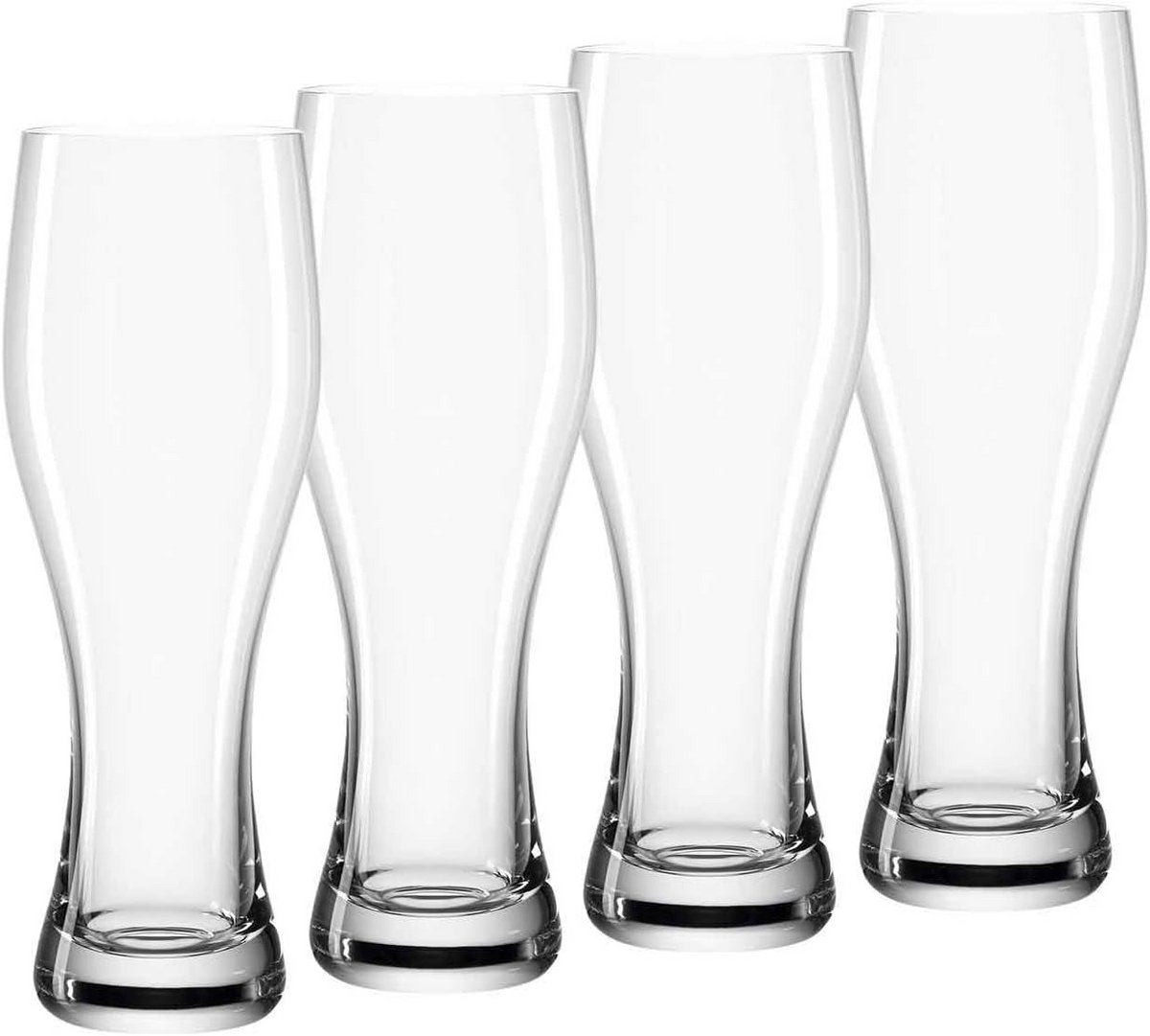 Set van 4 glazen voor witbier 0,33 l