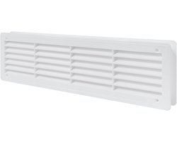 Dubbelzijdige Ventilatiegrille voor Deur - Universele Luchtverversing voor Badkamer en Kasten