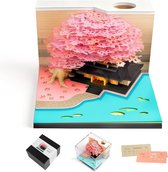 LYPPUL 3D-notitieblok, 3D-kalender 2026, 3D-bureaukalender met ledlicht, kantoor, kalender, memopad, doe-het-zelf, decoratie, cadeau voor bureaus voor school, thuis (Diagon Alley LYPPUL 3D-notitieblok, 3D-kalender 2026, 3D-bureaukalender met ledlicht, kantoor, kalender, memopad, doe-het-zelf, decoratie, cadeau voor bureaus voor school, thuis (Diagon Alley