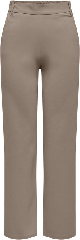 Only Broek Onlpoptrash Mw Straight Pnt Noos 15341829 Desert Taupe Dames Maat - W26 X L30