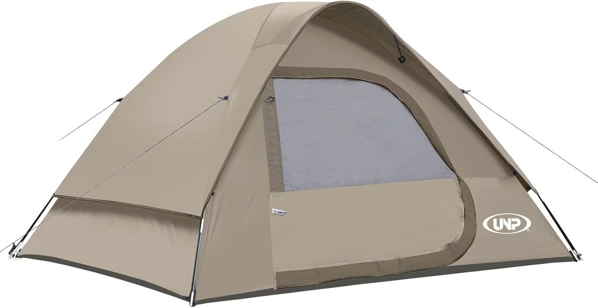 Ruime campingtent voor 4 personen - waterdicht en eenvoudig te installeren
