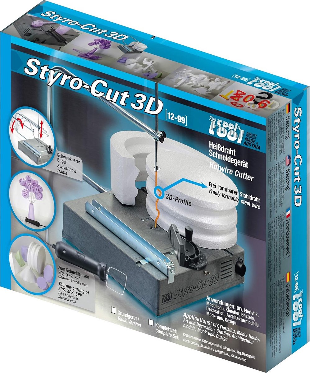 Set van 5 Hobbymessen voor Isolatiemateriaal en Vochtschuim
