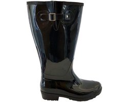Dames Regenlaarzen Wijd Schacht XL/XXL - Brede Kuit Pasvorm Rubberlaarzen Comfort