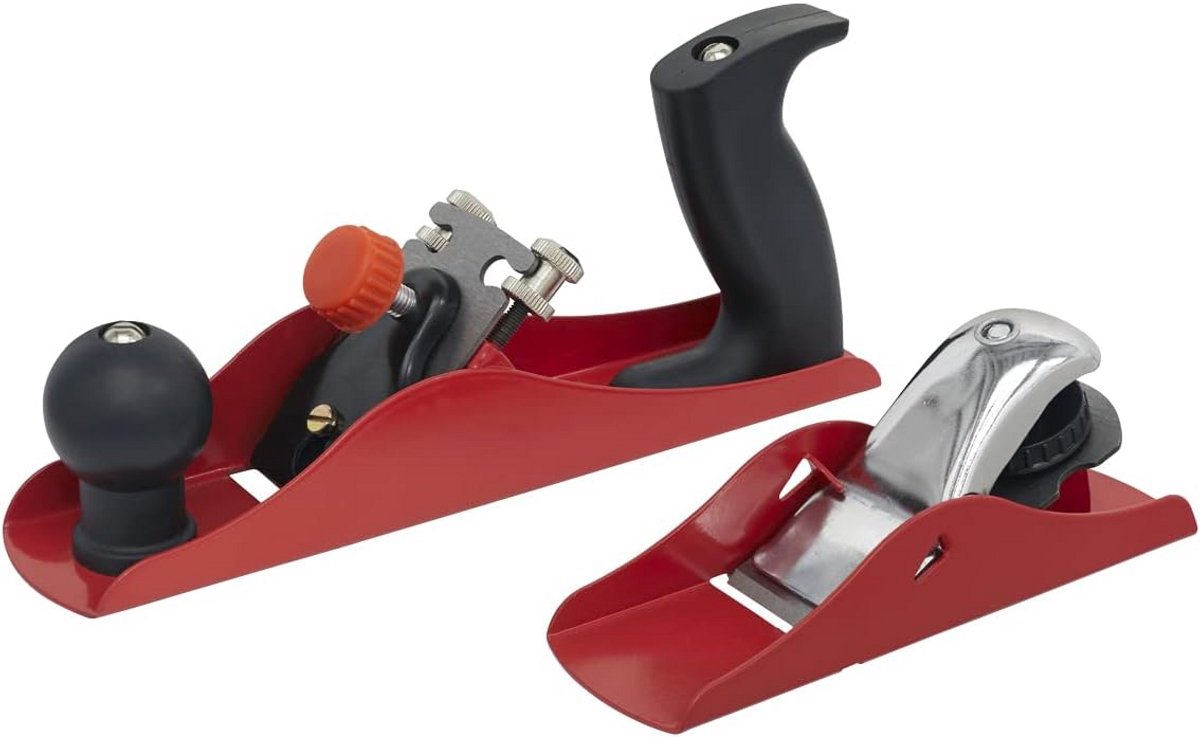 Houten Vlakken Schaafset 2 Stuks (235mm & 163mm) voor Precisie Bewerking