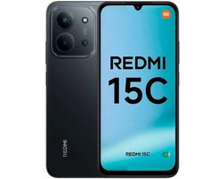 Smartphone-Redmi 15C-4GB+128GB-Middernacht Zwart