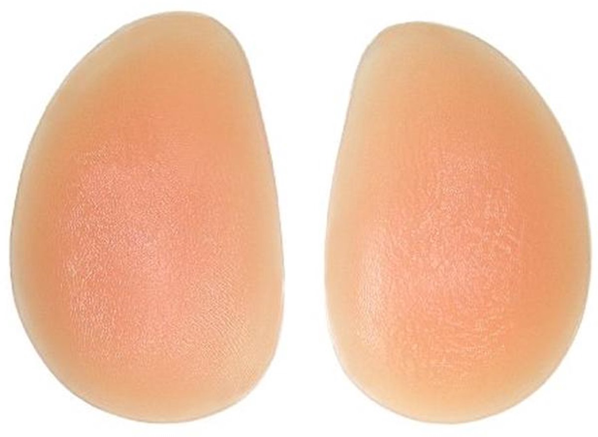 Vrouwen Bum Enhancer Push-Up Siliconen Pads - 300g Beige