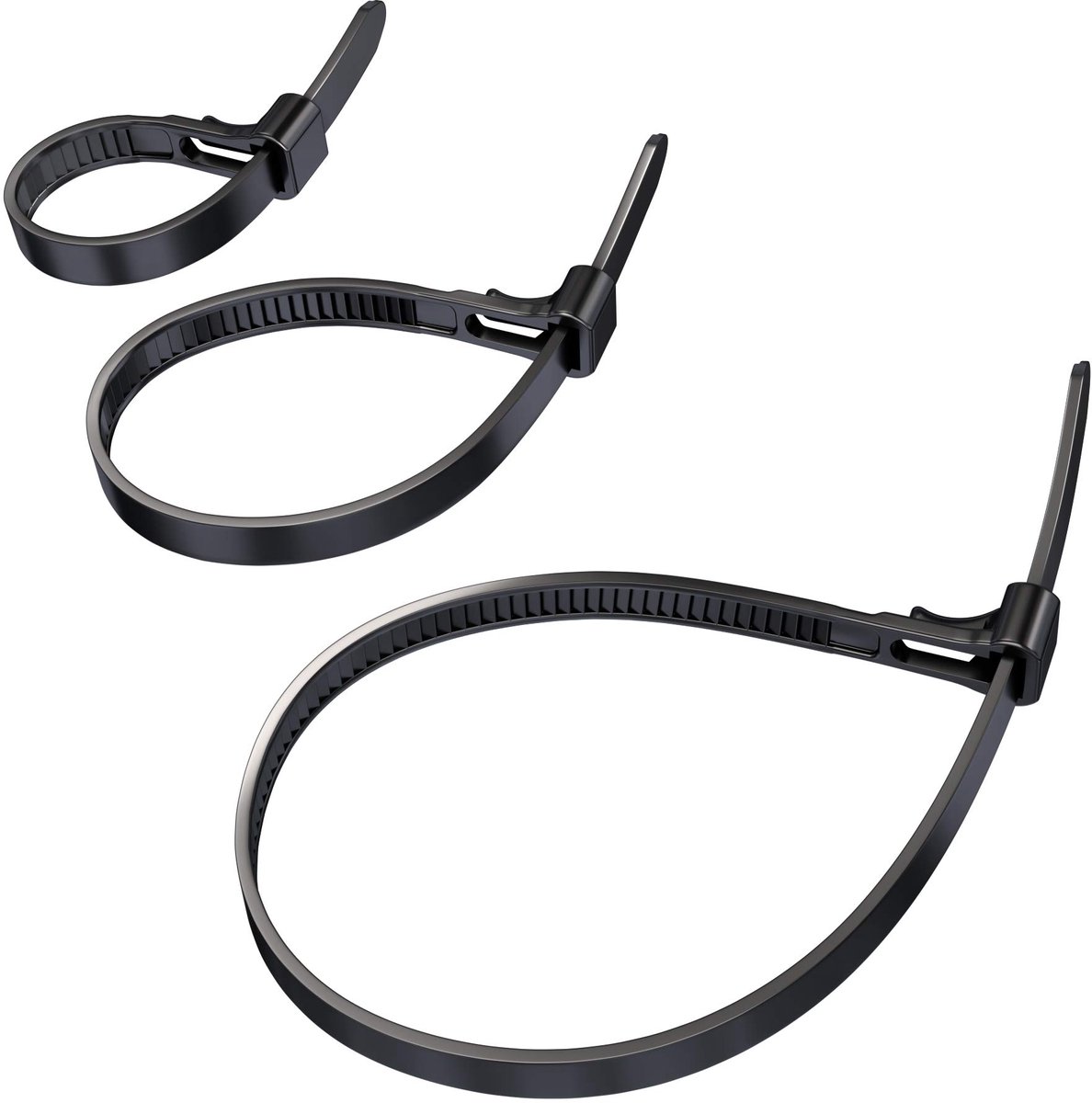 IMPERATORIS® Tie Wraps - Kabelbinders - Bundelbandjes - Trekbandjes - Extra Sterk - Voor Tuin, Garage en Kabels - 150 Stuks