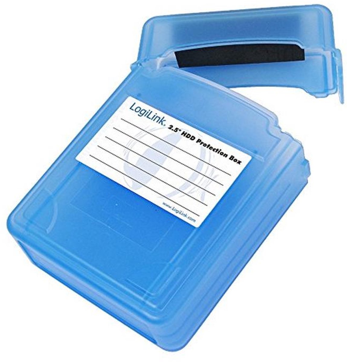Harde schijf beschermhoes voor 2x 2,5 inch HDD - Blauw