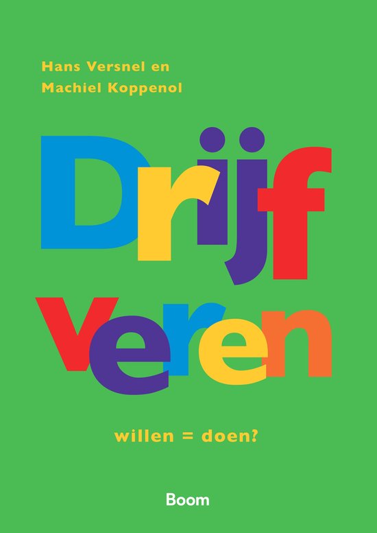 Drijfveren - cover