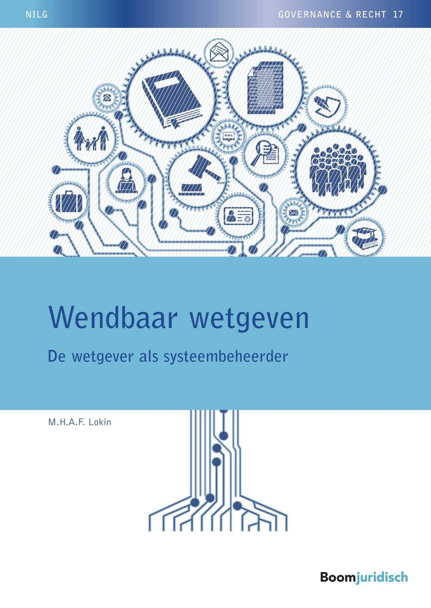 Omslag van NILG - Governance en Recht 17 - Wendbaar wetgeven