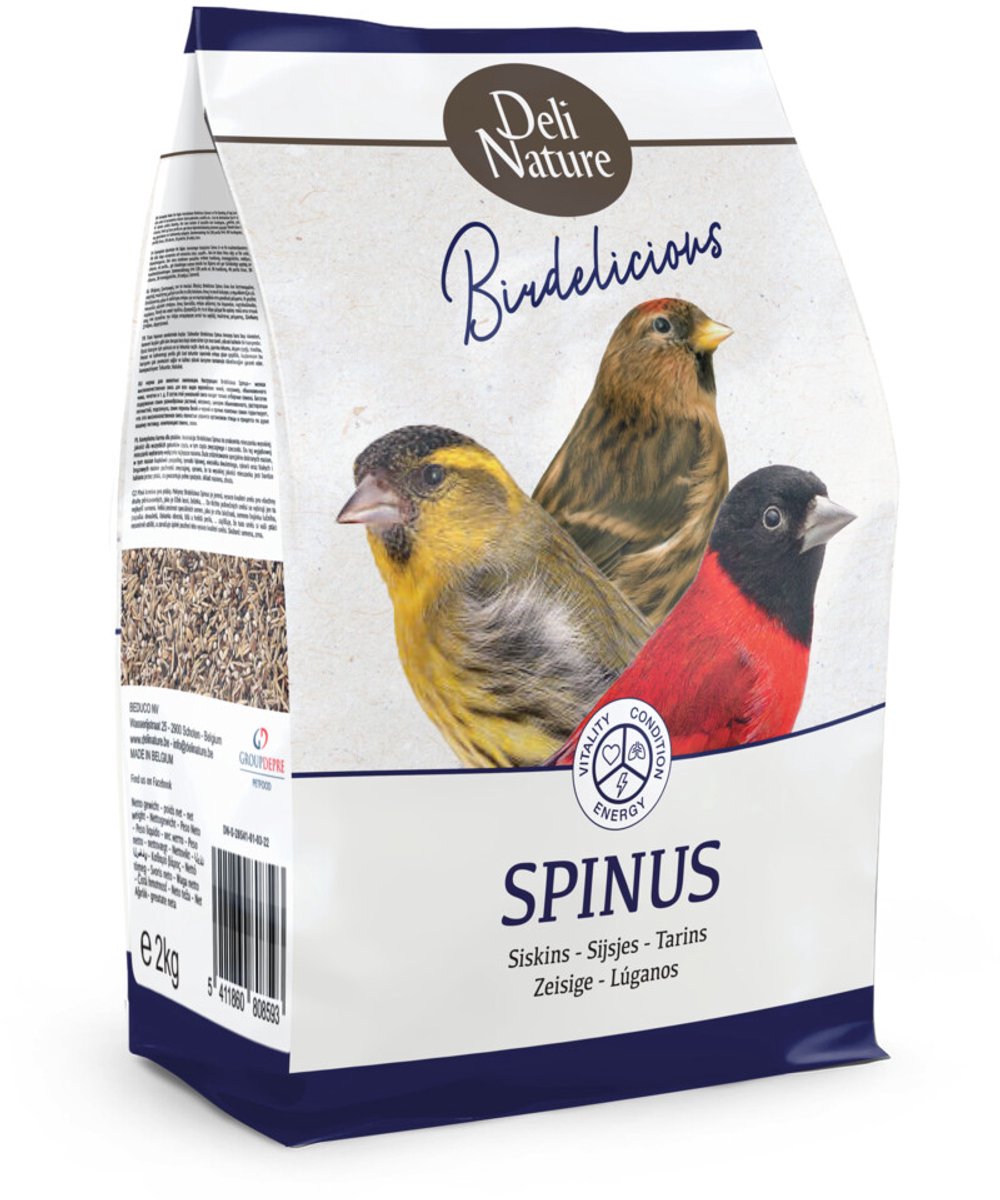 Deli Nature Aves Cultura Spinus Sijsjes - 4 x 2 kg - Voordeelverpakking