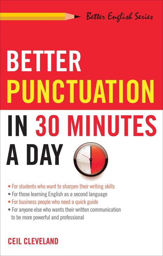 Better English - Better Punctuation in 30 Minutes a Day - cover