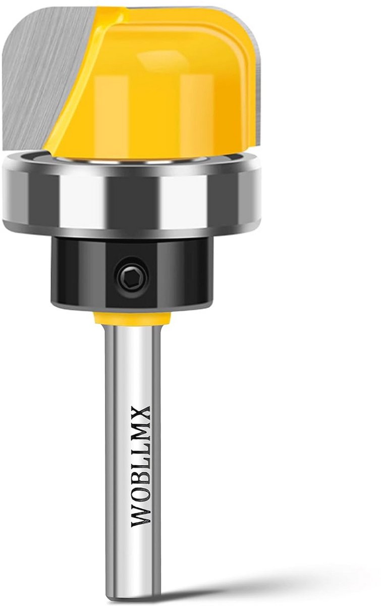 Houtfrees met Kogellagers voor Bovenfrees - Ø 28,6 mm - 6 mm Schacht