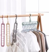 Multi-poort Klerenhangers - Dames/Heren - Opvouwbare Kledinghanger - 2 STUKS - Multicolor