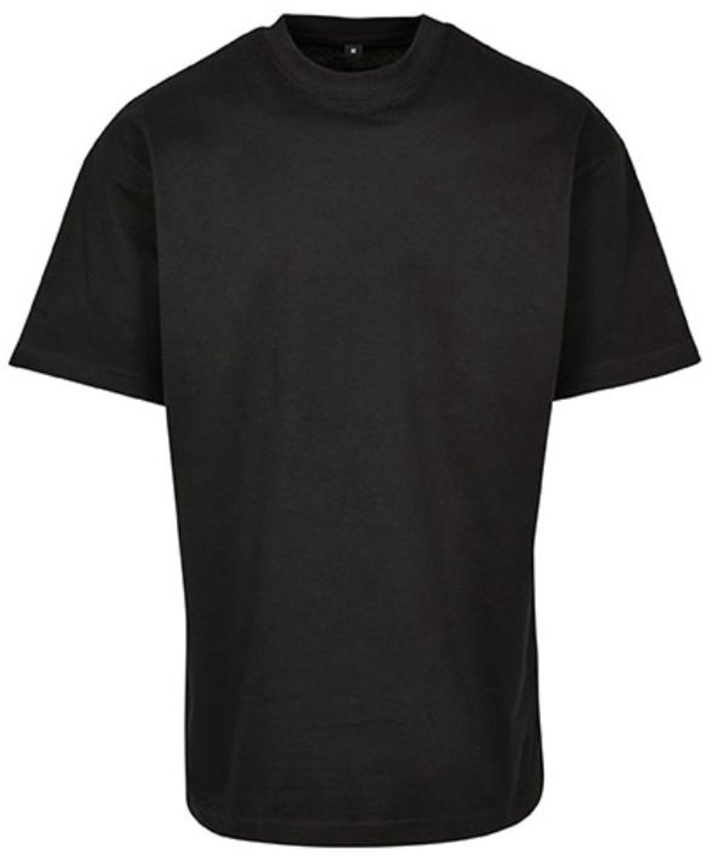 Build Your Brand - Premium Combed Jersey T-Shirt - Black maat S
