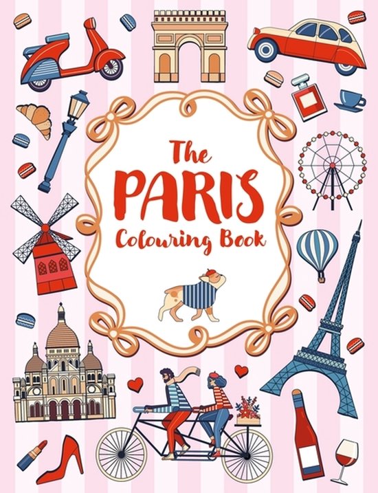 The Paris Colouring Book - cover