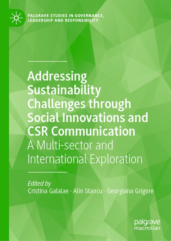 Palgrave Studies in Governance, Leadership and Responsibilit ... - cover