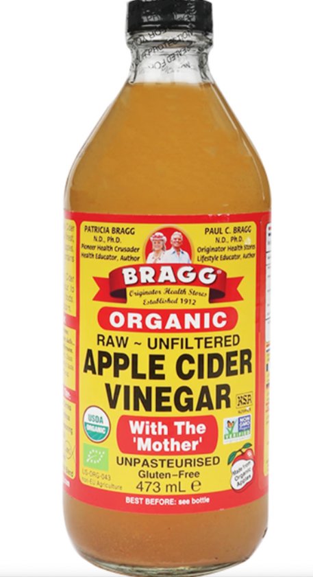 Bragg apple cider azijn - Apple vinegar - 473 ml - Voedingssupplement