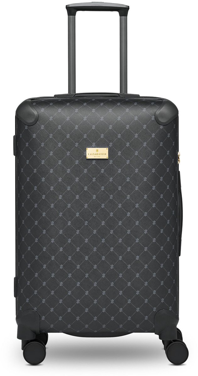 Lazarotti trolley Palermo Trolley Black zwart 66cm