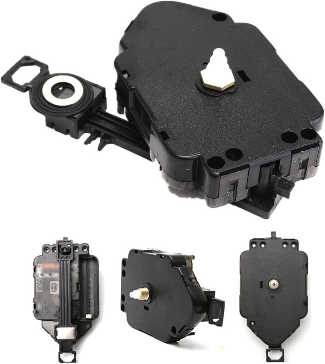 Zwarte DIY pendulum mechanisme voor slingerklok