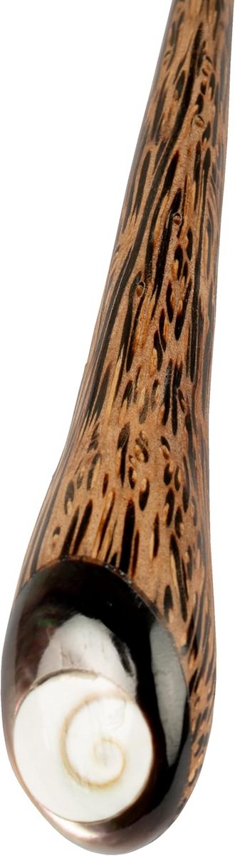 Elegante Handgemaakte Haarspelden Vintage Design Shell Cover Zwart
