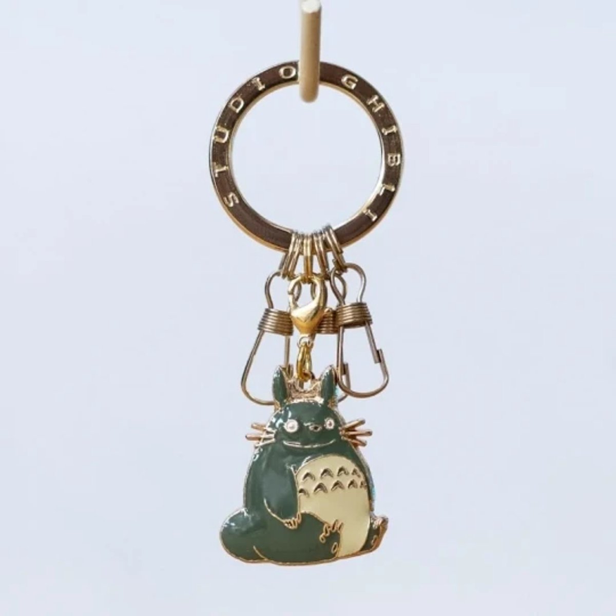 MY NEIGHBOR TOTORO - Grey Totoro - Metal Keychain - Sleutelhanger
