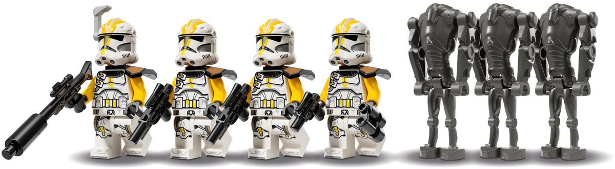LEGO Star Wars 327th Star Corps Clone Troopers Battle Pack Bouwpakket voor Kinderen - 75431 – foto 7