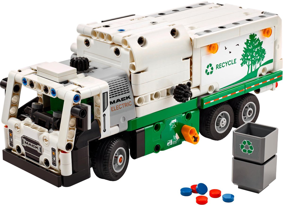 LEGO Technic Mack LR Electric vuilniswagen - 42167 — afbeelding 9