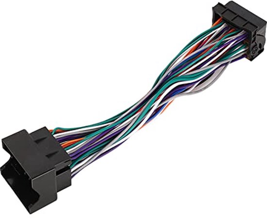 Auto Stereo Radio Kabelboom, Lossless Geluidskwaliteit MQB Verlengkabel Hittebestendig met Quadlock Connector voor A1 A3
