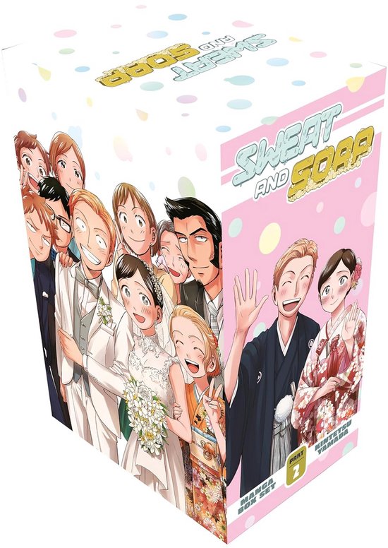 Sweat & Soap Manga Box Set 2 - Parties 7-11 + Savon Papier Exclusif