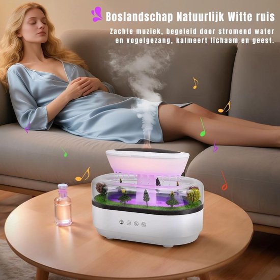 RWB® Witte Ruis Machine - White Noice Machine - White Noice - 250ml - Wit van Merkloos — afbeelding 5