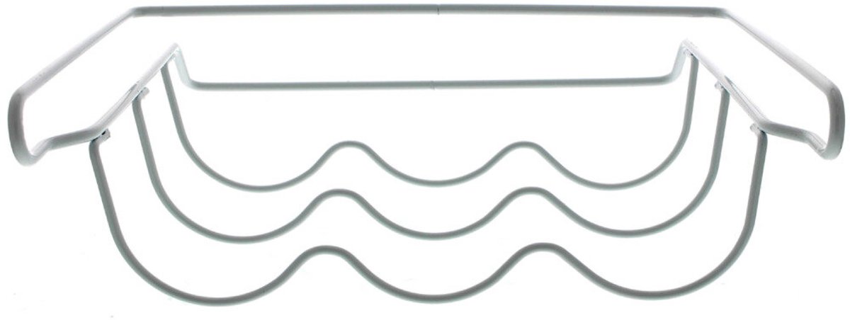 PARTS4® Flessenorganizer voor aan de glasplaat van koelkast | Universele beugel geschikt voor 3 flessen