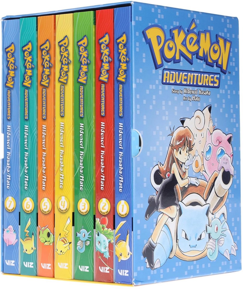 Pokémon Adventures - Complete 7-delige Manga Set